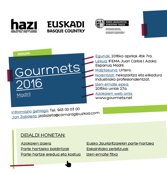 Deialdia Gourmets 2016